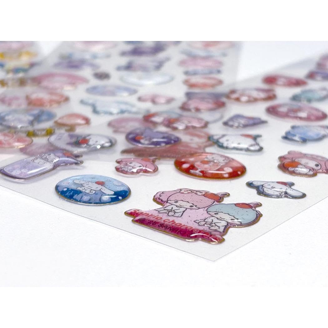 Amazon.co.jp: サンリオキャラクターズ[シールシート]キラフチ樹脂もり